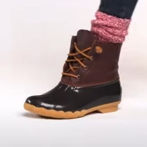 SPERRY Women's Saltwater Duck Boot Size 7